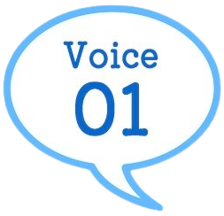 voice1の吹き出し